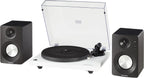 Crosley KT6101-WH Belt-Drive Bluetooth Turntable with Built-in Preamp and Included Speakers  White