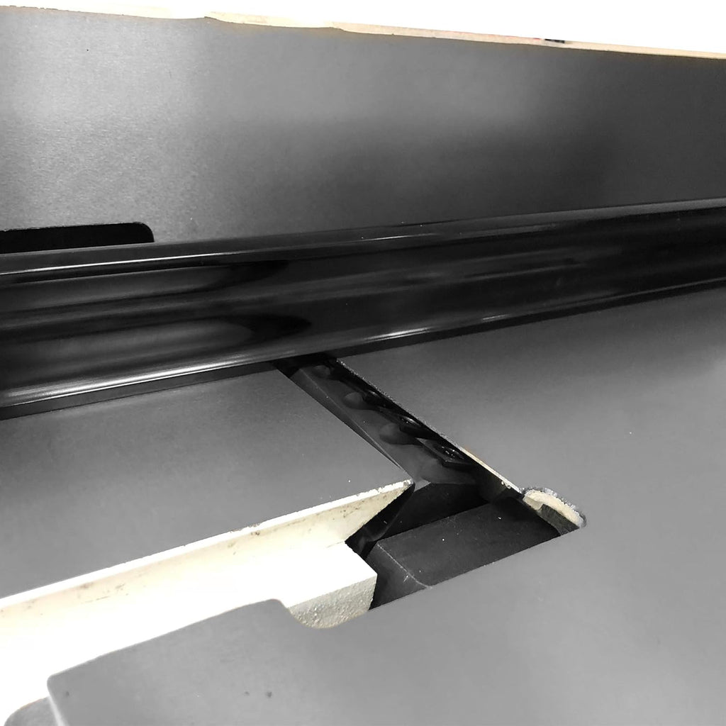 24", 38", 50" Anodized Aluminum Straight Edge Tools with Precision Edge, Check Straightness On Metal Surface Tops & Machinery, Layout Tool for Marking and Scribing Lines