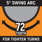 GEARWRENCH 8 Piece 72-Tooth 12 Point Reversible Ratcheting Combination SAE Wrench Set | 9533N