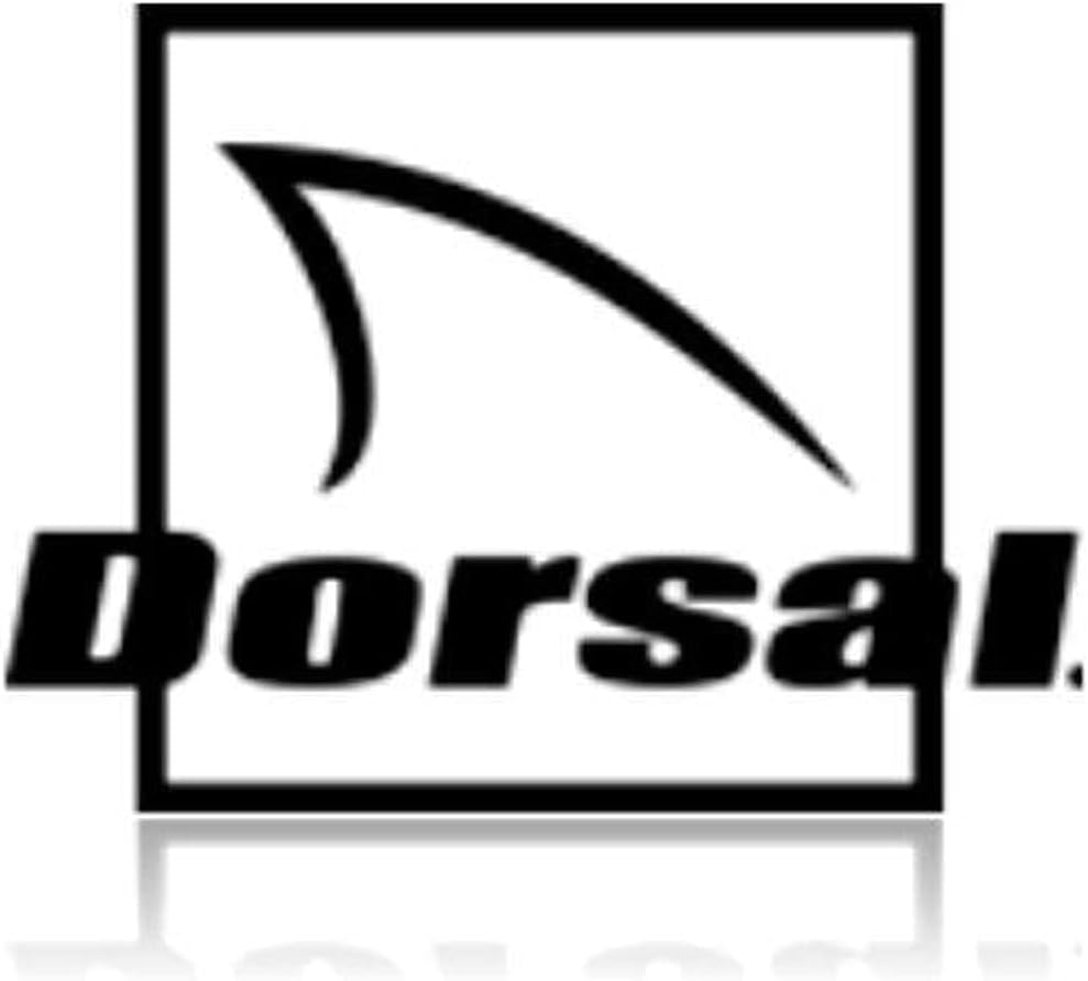 DORSAL Travel Shortboard and Longboard Surfboard Board Day Bag Cover Black/Grey Nylon 5'7