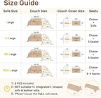 Sectional Couch Covers, 2 Pieces Washable L Shaped Couch Covers Sofa Blanket for Dogs Pet Friendly Sectional Sofa Slipcovers Furniture Covers,71"x 118"+ 71"x 118",(XX-Large,Green)