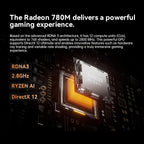 MINISFORUM UM890 Pro Mini PC  AMD Ryzen 9 8945HS (up to 5.2GHz) Mini Computers  32GB DDR5 5600MHz RAM&1TB PCIe 4.0 SSD  Mini Desktop Quad Display HDMI/DP1.4/USB-C  AMD Radeon 780M/Dual LAN 2.5G
