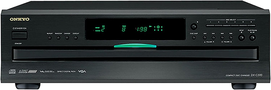 Onkyo DXC390 6 Disc CD Changer Black