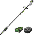 EGO Power+ Pole Saw  Cordless Electric Pole Saw for Tree Trimming with Telescopic LED Cut Line Indicator  Includes 56V 2.5Ah Battery and Charger - PS1001