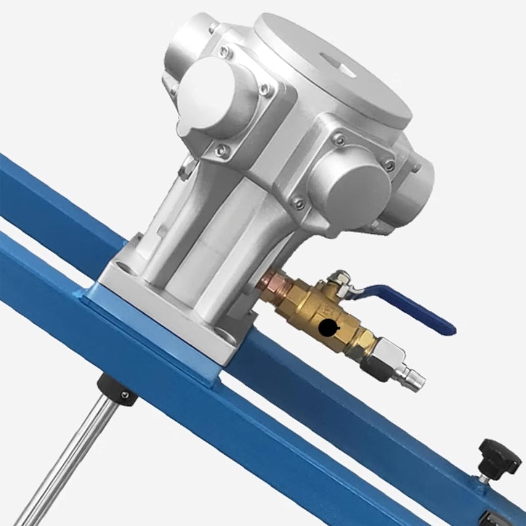 IBC Air Agitator, 265 Gallon Pneumatic Paint Mixer, Folding Propeller, Bracket Mixer, Paint Stirring Machine Mix Tool, Special for IBC Ton Barrels