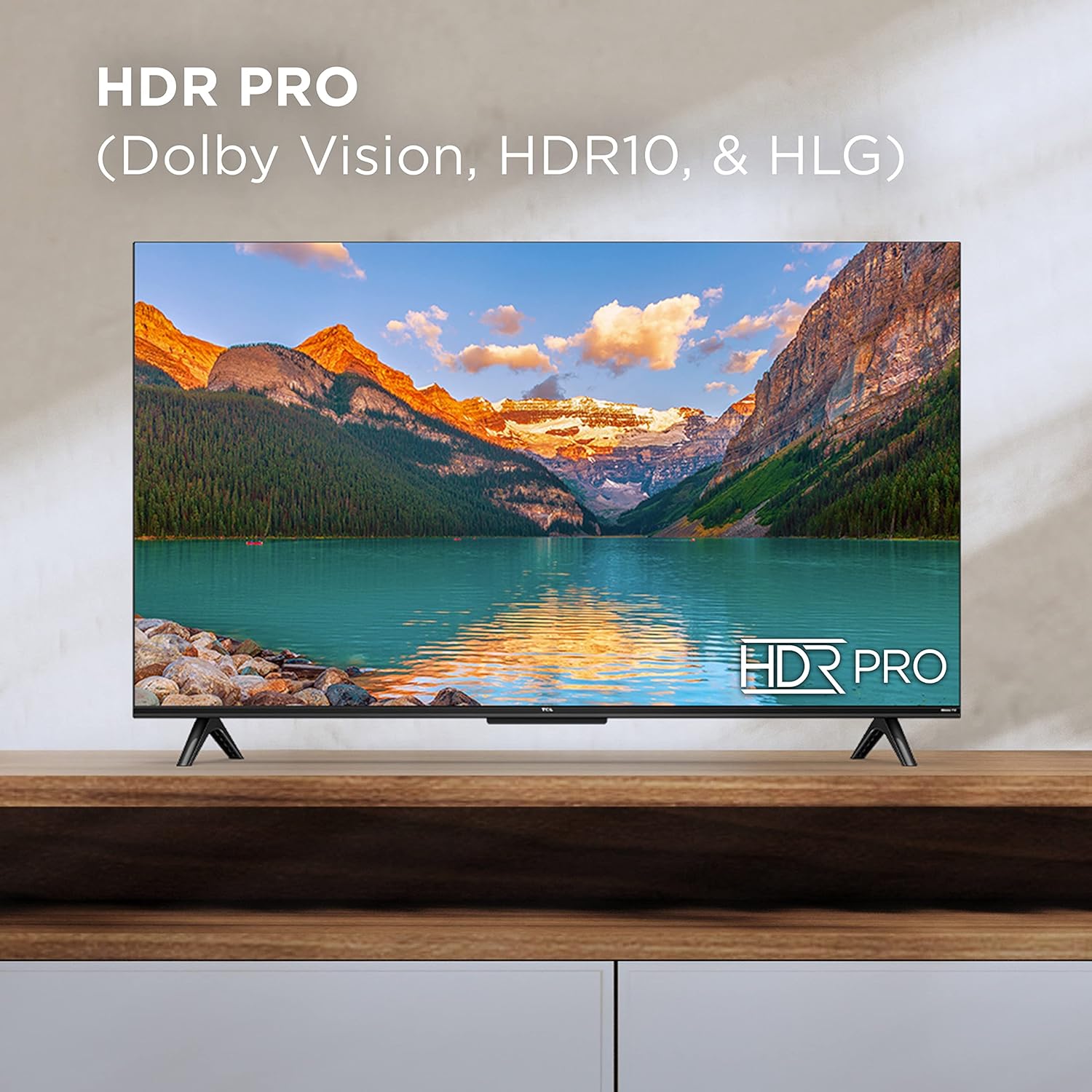 TCL 43-Inch Class S4 4K LED Smart TV with Roku TV (43S450R  2023 Model)  Dolby Vision  HDR  Dolby Atmos  Works with Alexa  Google Assistant and Apple HomeKit Compatibility  Streaming UHD Television