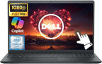 Dell Inspiron 15.6" FHD IPS Touch Screen Laptop Computer  10-core Intel i5 Processor  16GB RAM 512GB SSD  Windows 11 Laptop with AI Copilot Ready  Numeric Keypad  Black