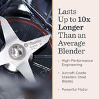 Vitamix Propel Series 510 Blender with Three Blending Programs, Professional-Grade Blender for Smoothies and More, Stainless-Steel Blades, Self-Cleaning Kitchen Appliance, 48 Oz Container, Black