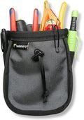Joey Pouch PRO | Clip-On Tool Belt Bag for Tools, Screws, and Nails - Great for an Electrician, HVAC Tech, Plumber, Carpenter, Contractor, Handy Man, and Any Tradesperson - Metal Clip