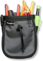 Joey Pouch PRO | Clip-On Tool Belt Bag for Tools, Screws, and Nails - Great for an Electrician, HVAC Tech, Plumber, Carpenter, Contractor, Handy Man, and Any Tradesperson - Metal Clip