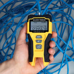 Klein Tools 80072 RJ45 Cable Tester Kit with LAN Scout Jr. 2, Coax Crimper / Stripper / Cutter Tool and 50-Pack Pass-Thru Modular Data Plugs