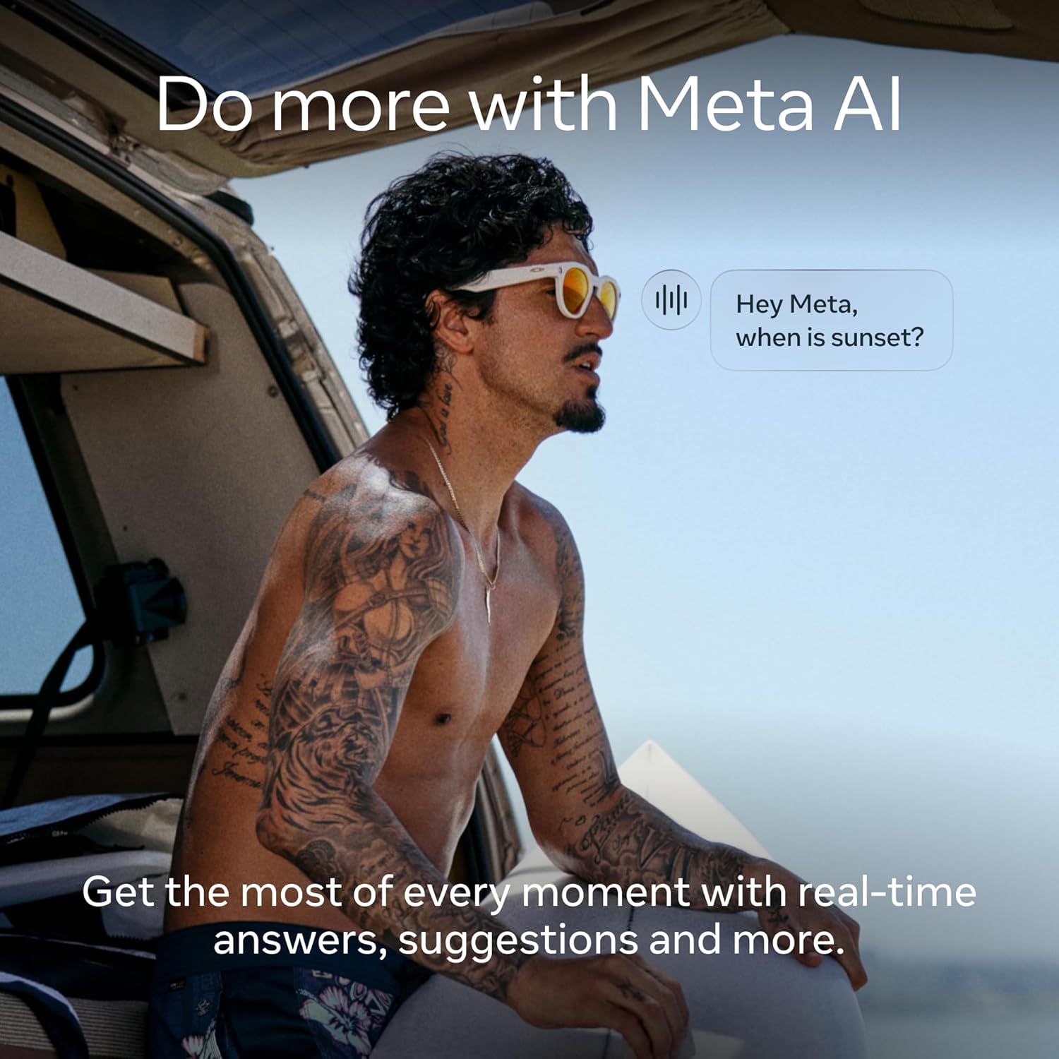 Oakley Meta HSTN  Black | Smart AI Glasses for Men  Women — Performance for Sports  Athletes — Camera  Audio  Video — 8 Hour Battery — 3K HD Resolution — Clear Lenses