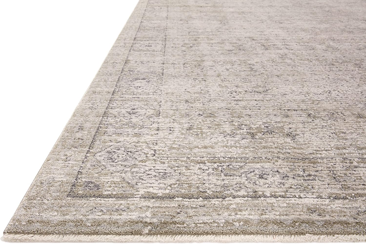 Loloi Amber Lewis Alie Collection ALE-03 Taupe/Dove 7'-10'' x 10', .13'' Pile Height, Area Rug
