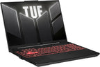 ASUS TUF Gaming A16 Laptop: AMD Ryzen 7 7445HS  16" Full HD+ 145Hz Display  NVIDIA GeForce RTX 4050  24GB DDR5 RAM  512GB SSD  Backlit Keyboard  Windows 11
