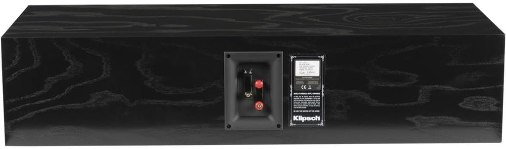 Klipsch RF-7 III Black Ash Wood Furniture Made Floorstanding Speaker Pair with a RC-64 III Black Ash Wood Furniture Made Center Channel Speaker and a R-120SW Subwoofer (2017)