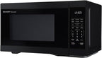 SHARP Countertop Microwave Oven with Removable 12.4" Carousel Turntable, 1000 Watt, 1.1 Cubic Feet, Black