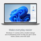Dell 15 Laptop DC15250-15.6-inch FHD 120Hz Display  13th Gen Intel Core i7-1355U  16GB DDR4 RAM  512GB SSD  Intel UHD Graphics  Windows 11 Home  Onsite Service - Platinum Silver