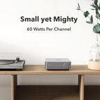 WiiM Amp: Multiroom Streaming Amplifier | Compatible with AirPlay  Google Cast  Alexa | HDMI  Voice Control | Stream from Spotify  Amazon Music  Tidal & More | Space Gray
