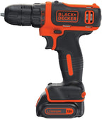 BLACK+DECKER 12V MAX Drill & Home Tool Kit, 60-Piece (BDCDD12PK)