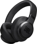 JBL Live 770NC - Wireless Over-Ear Headphones with True Adaptive Noise Cancelling with Smart Ambient  Up to 65 Hours of Battery Life  Comfort-fit Fabric Headband & Carrying Pouch (Black)