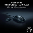 Razer Viper V3 Pro Wireless Esports Gaming Mouse: Symmetrical - 54g Lightweight - 8K Polling - 35K DPI Optical Sensor - Gen3 Optical Switches - 8 Programmable Buttons - 95 Hr Battery - Black