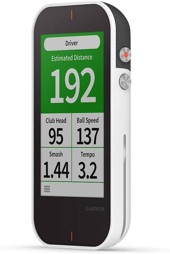 Garmin Approach G80  All-in-One Premium GPS Golf Handheld with Integrated Launch Monitor  3.5" Touchscreen