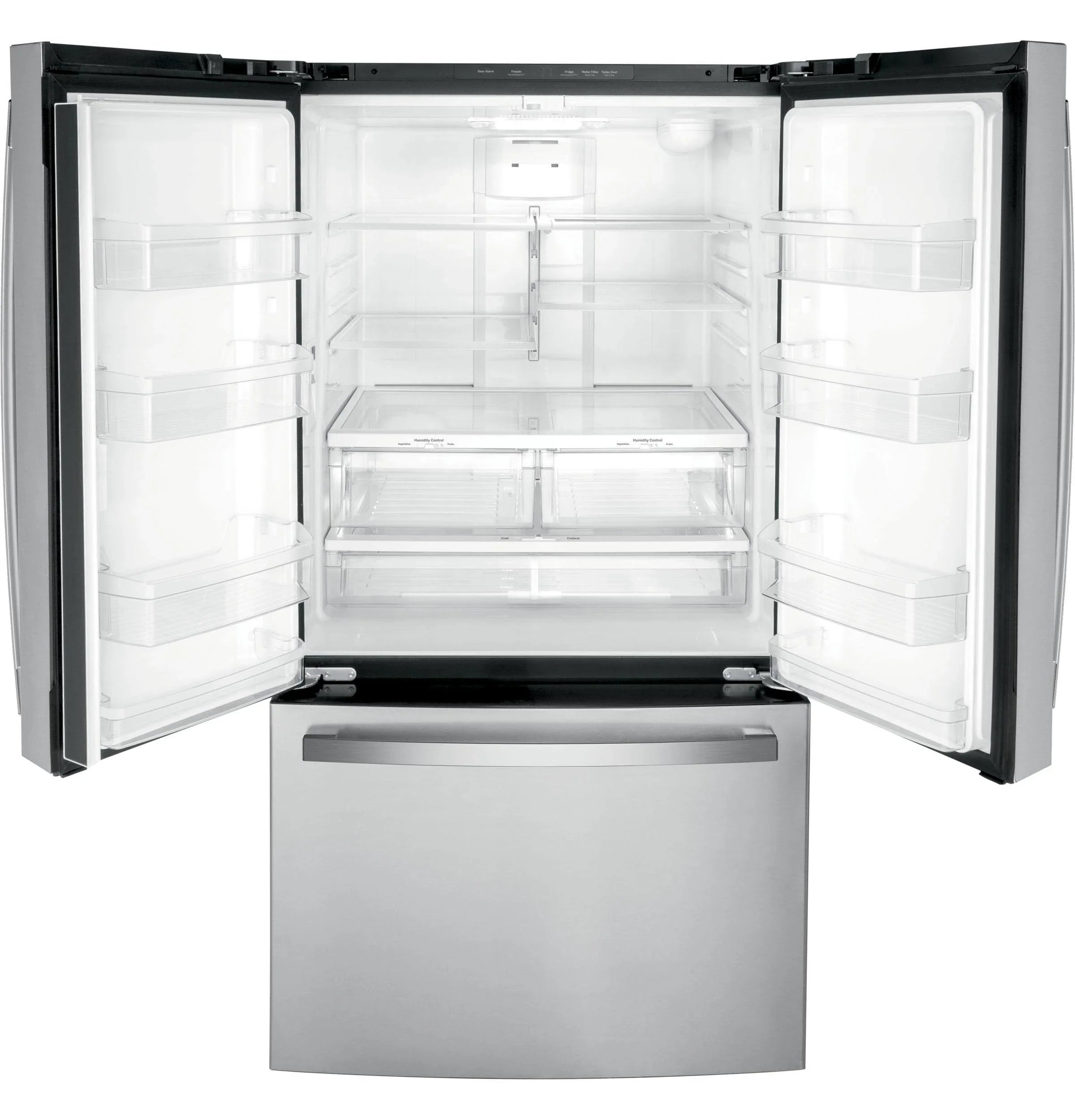 GE 27.0 Cu. ft. Fingerprint Resistant Stainless Steel French Door Refrigerator
