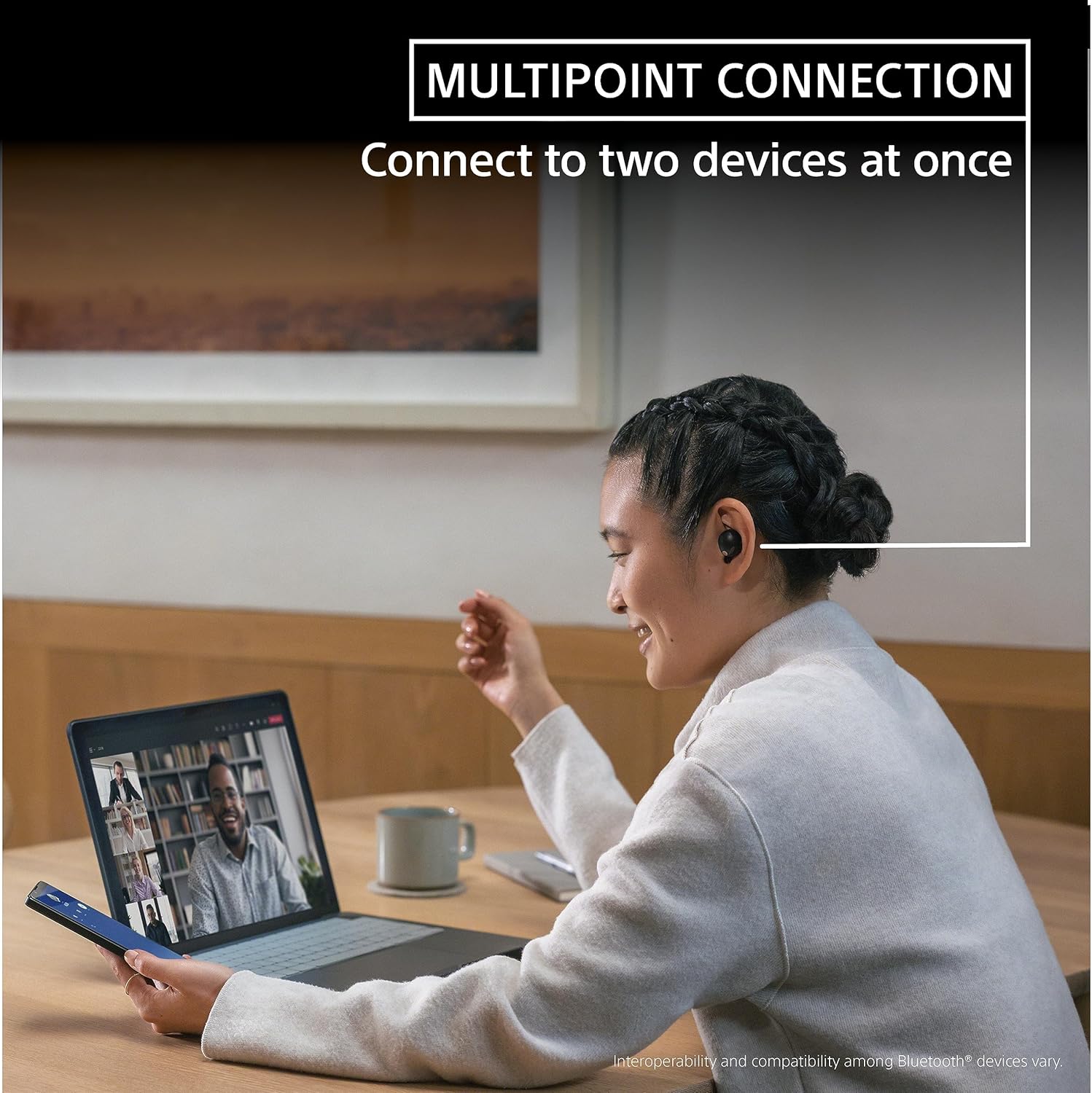 Sony WF-1000XM5 Premium Noise Cancelling Truly Wireless Bluetooth Earbuds & in-Ear Headphones with Alexa Built-in  Black