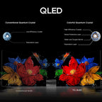 TCL 75 Inch Class QM6K Series | Mini LED QLED 4K HDR | 75QM6K  2025 Model | 120HZ-144HZ High Brightness Smart Google TV Dolby Atmos Onkyo Audio | Voice Remote Alexa Gaming Streaming Television