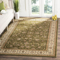 SAFAVIEH Lyndhurst Collection Area Rug - 9' x 12', Sage & Ivory, Traditional Oriental Design, Non-Shedding & Easy Care, Ideal for High Traffic Areas in Living Room, Bedroom (LNH219B)