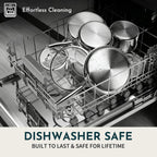 3 Ply Stainless Steel Cookware Set, AIVIKI 10-Pieces Pots and Pans Set, Induction Kitchen Cookware Set, Oven Safe to 500℉, Chef Quality Cooking Set w/Fry Pans, Saucepans, Dutch Oven, Kitchen Essential