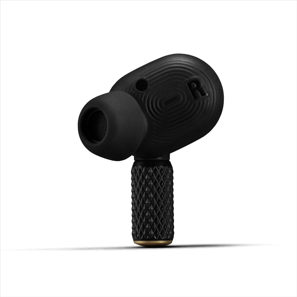 Marshall Motif II True Wireless Active Noise-Canceling Earbuds Headphones  Black