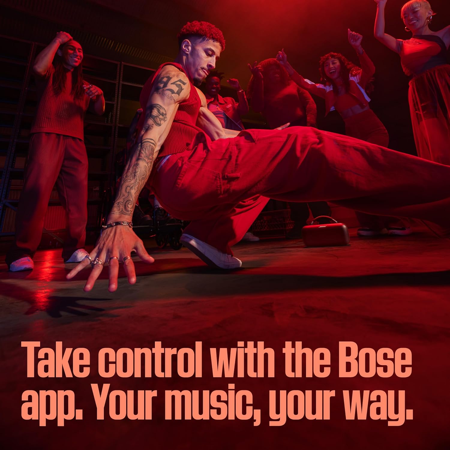 Bose SoundLink Max Bluetooth Speaker - Portable Wireless Party Speaker  IP67 Waterproof  Rope Handle  Up to 20 Hours of Playtime  USB-C  Built-in 3.5mm AUX Input  Black
