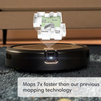iRobot Roomba j9+ Self-Emptying Robot Vacuum – Powerful Suction, Identifies and Avoids Obstacles Like Waste, Self-Empties for 60 Days, Best for Homes with Pets, Smart Mapping, Works with Alexa