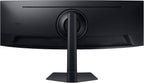 Samsung 49” Business Curved Ultrawide Dual QHD Computer Monitor  USB-C  DisplayPort  HDMI  120Hz  VESA DisplayHDR 400  Built-in Speakers  Height Adjustable Stand  Eye Care  LS49C954UANXZA  2024