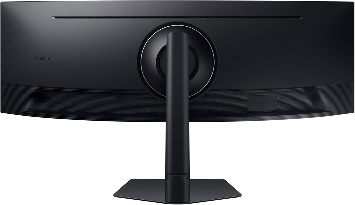 Samsung 49” Business Curved Ultrawide Dual QHD Computer Monitor  USB-C  DisplayPort  HDMI  120Hz  VESA DisplayHDR 400  Built-in Speakers  Height Adjustable Stand  Eye Care  LS49C954UANXZA  2024