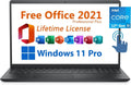 Dell Inspiron 15 Business Laptop  15.6" FHD Touchscreen with Lifetime Microsoft Office Intel 10-Core i5-1334U 16G 1TB SSD  Intel UHD Graphics  Win 11 Pro Black for Business and College Students