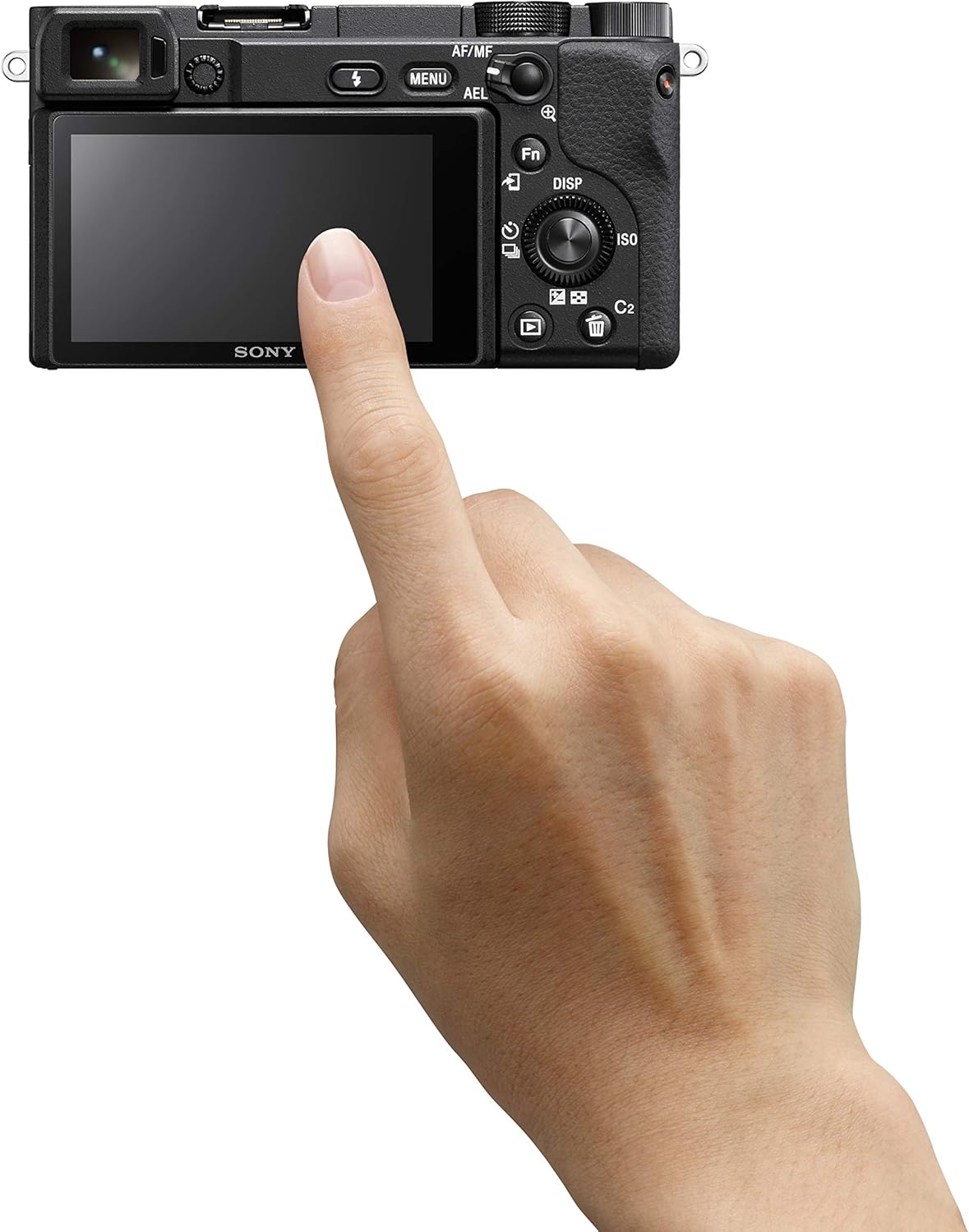 Sony Alpha a6400 Mirrorless Camera with E PZ 16-50mm f/3.5-5.6 OSS II Lens  Black