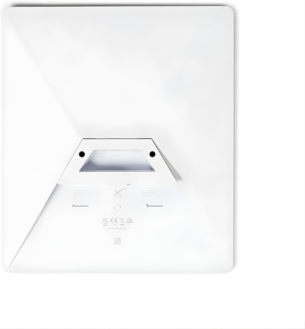 Mini Kit – Compact Dual-Band AC Wi-Fi Router and Satellite Dish System – High-Speed Portable Internet for Remote and Mobile Use – White