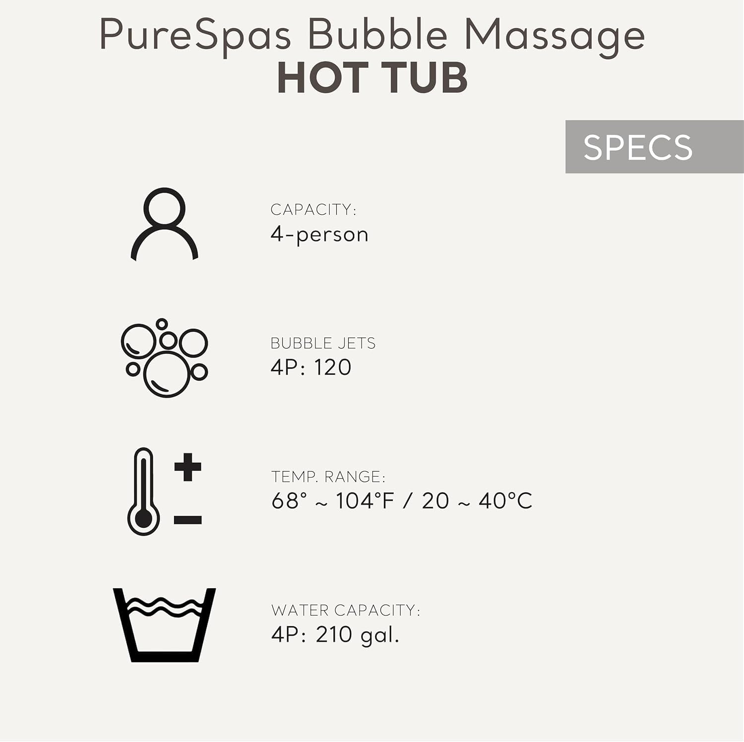 INTEX 28425EH PureSpa Bubble Massage Spa Set Outdoor Inflatable Portable Hot Tub  Includes Energy Efficient Spa Cover  Saltwater System Ready  4 Person  77in x 28in