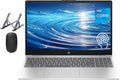 HP 15.6" Touchscreen Laptop  Intel Core i5 Processor  16GB RAM  512GB SSD  Numeric Keypad  Bluetooth  Wi-Fi  Long Battery Life  Windows 11 Home  Alpacatec Accessories  Silver