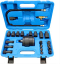 Universal Pneumatic Diesel Fuel Injector Puller Tool Kit Injector Remover Extractor with Impact Air Tool compatible with Benz for Bosch for Siemens etc Diesel Engine