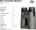 Leupold BX-4 Pro Guide HD Binoculars  10x42mm Gen 2 (184761)