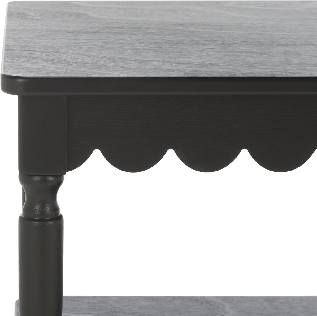 SAFAVIEH Home Collection Haven Matte Black Coffee Table