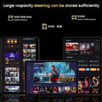Android 15 Tablet,10 inch Tablets, Octa Core CPU, 12GB+64GB+512GB Expansion, 1280x800 Display Screen, Wi-Fi6, Dual Camera, 6000mAh Battery Tablet PC,Widevine L1 Google Kids Space