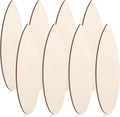 Sratte 16 Pcs Wood Surfboard Blanks Surf Boards for Decorating Unfinished Surfboard Wall Cutouts DIY Craft Sign for Art Creation Graffiti Painting Home Hanging Decoration (13.78 x 5.51 Inches,Wood)