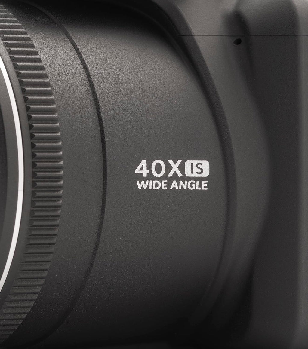 Kodak PIXPRO AZ405-BK 20MP Digital Camera  40X Zoom  24mm Wide Angle Lens  Image Stabilization  1080p Full HD Video  3" LCD  Black