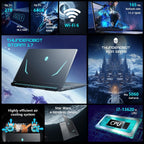Thunderobot Storm 17 5060 Gaming Laptop  17.3" QHD 165Hz 2K Display  Core i7-13620H  GeForce RTX 5060  32GB DDR5 RAM  2TB SSD  RGB Backlit Keyboard  Wi-Fi 6  Win11 Home