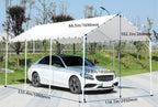 FDW 10'x20' Heavy Duty Galvanized Carport Waterproof Canopy Tent with Anchor Kit, Open-Sided Design for Cars and Outdoor Use