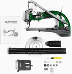 Manual Leather Sewing Machine Hand Shoe Cobbler Stitching Repair Mending Machine Patcher Dual Cotton Nylon Line Sewing Machine